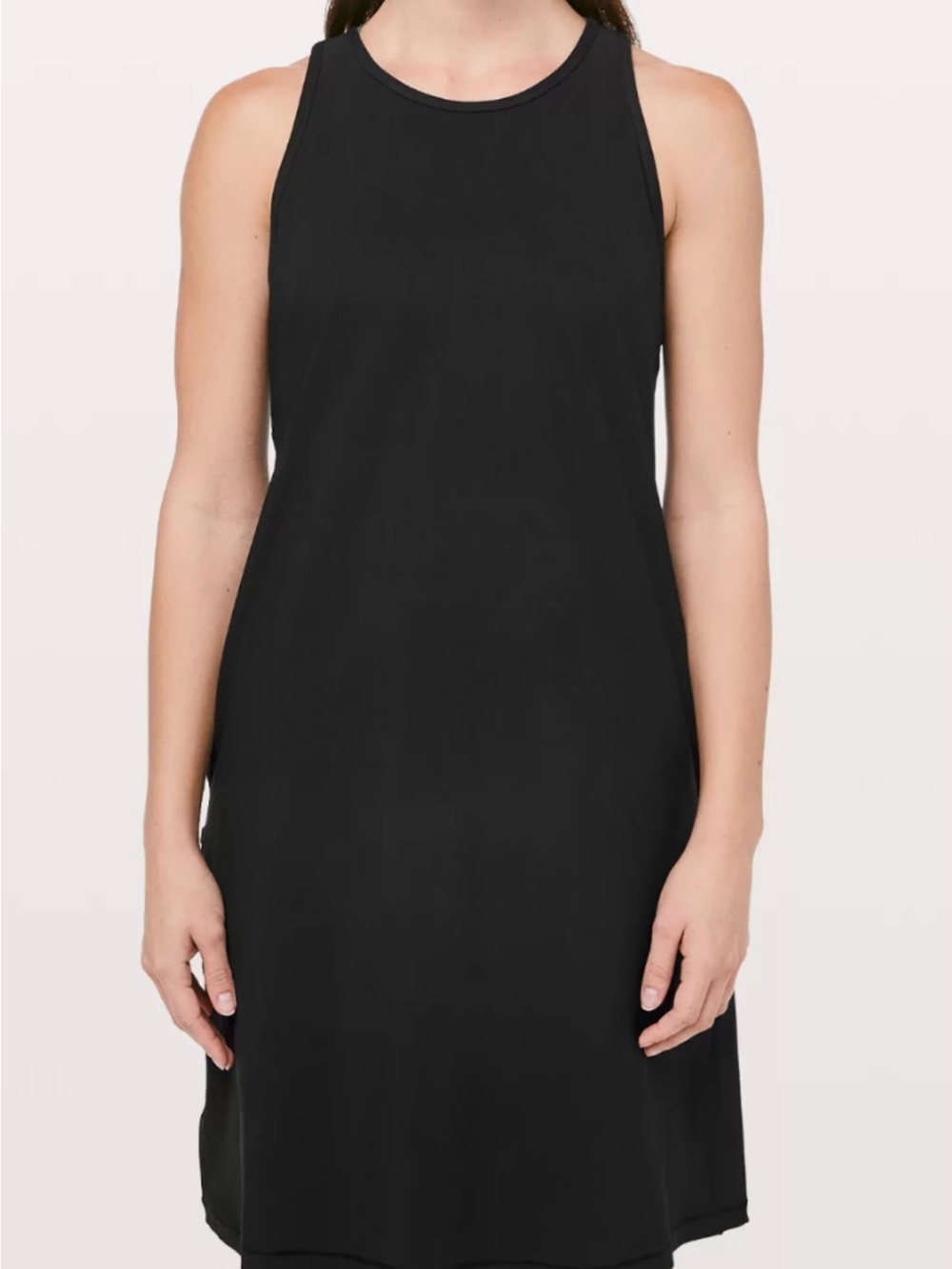 lululemon athletica Black Sleeveless Mini Dress size 6